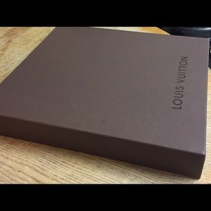 Louis Vuitton empty box with original tissue paper
